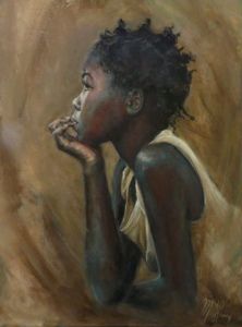 Voir le détail de cette oeuvre: Portrait jeune Africaine